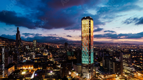 Colpatria Tower, Bogotá, Colombia photo