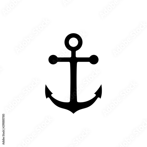 Anchor boat icon