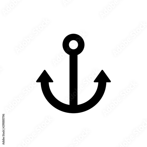 Anchor boat icon