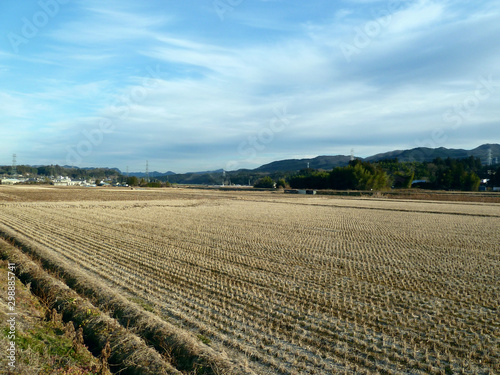 茨城県大子町の田舎風景