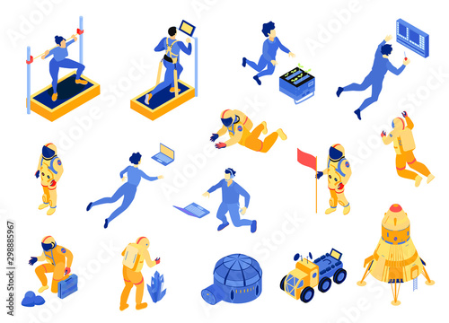 Isometric Space Set