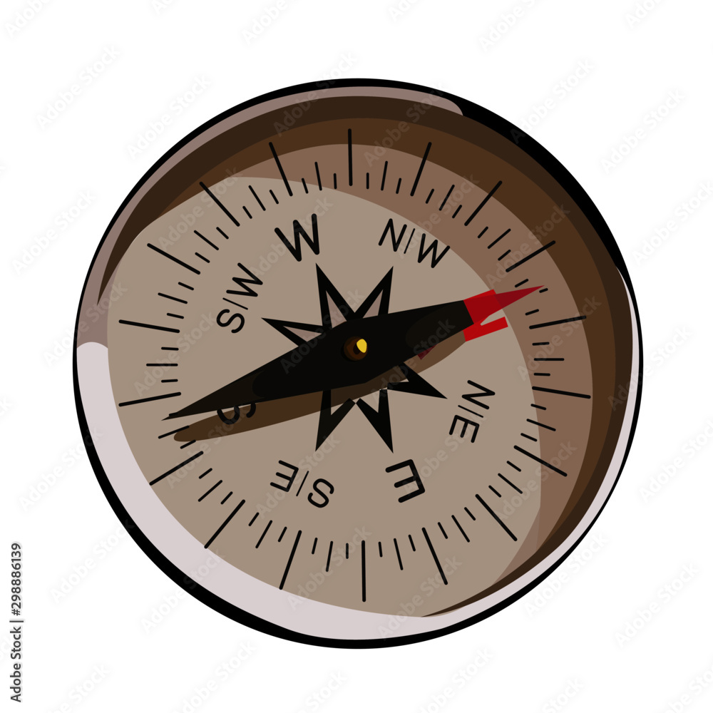 compass realistic vector illustration isolated compass realistic vector illustration isolated