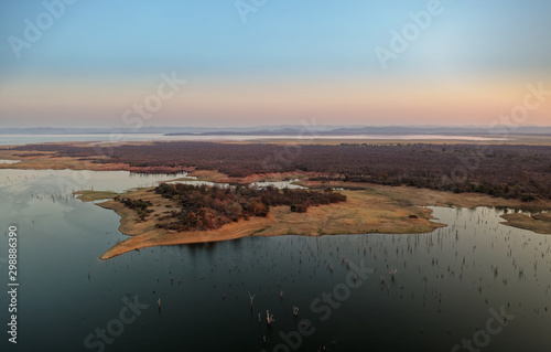 Bild auf Leinwand Lake Kariba in Zimbabwe, Africa