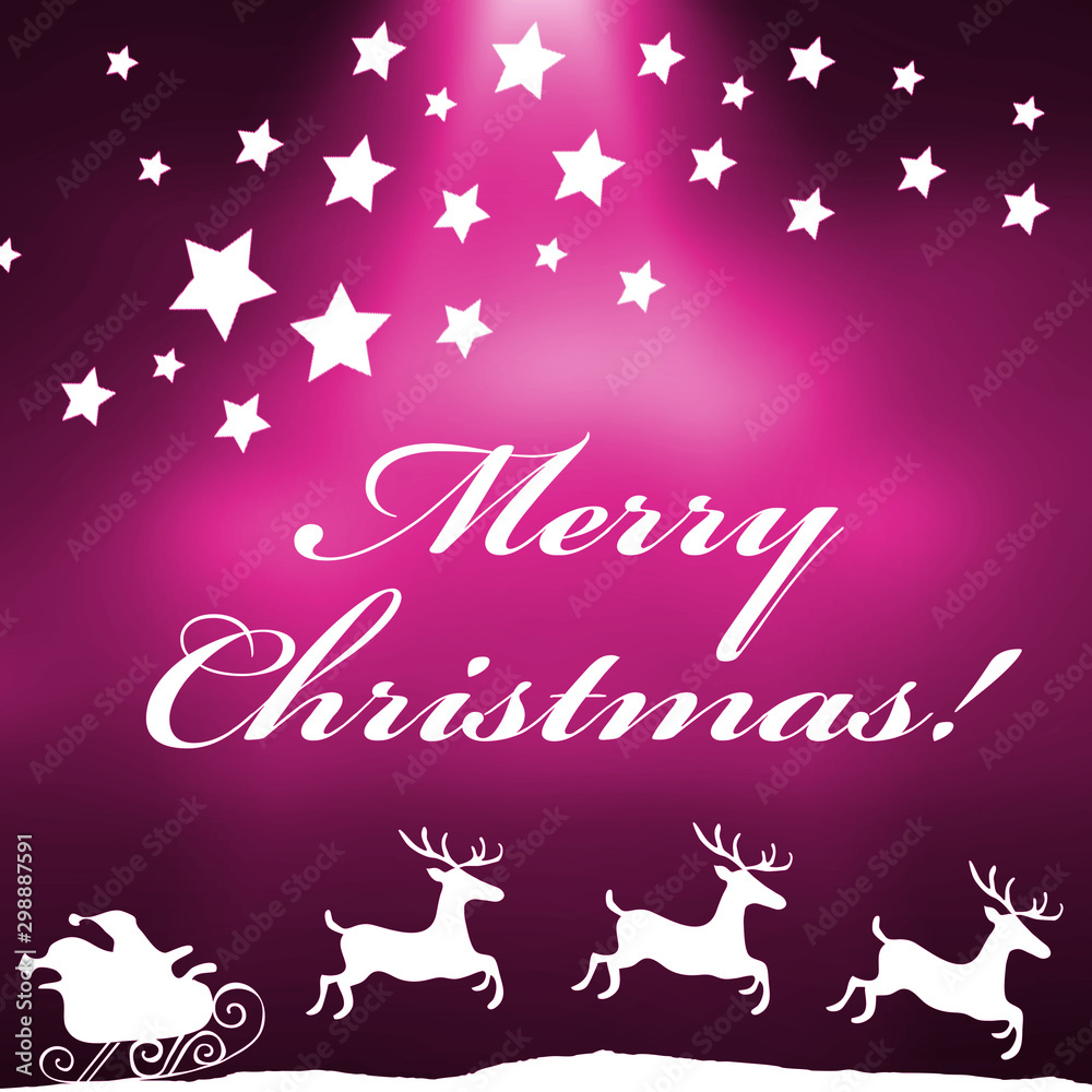 Christmas background with stars and Merry Christmas text. Christmas background with stars and Merry Christmas text.