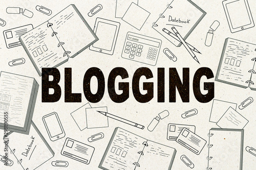 Creative blogging sketch