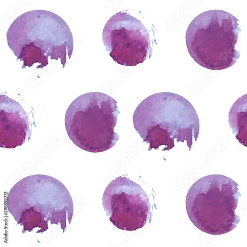 Watercolor vector seamless pattern for wallpaper, pattern fills, web page background, surface textures