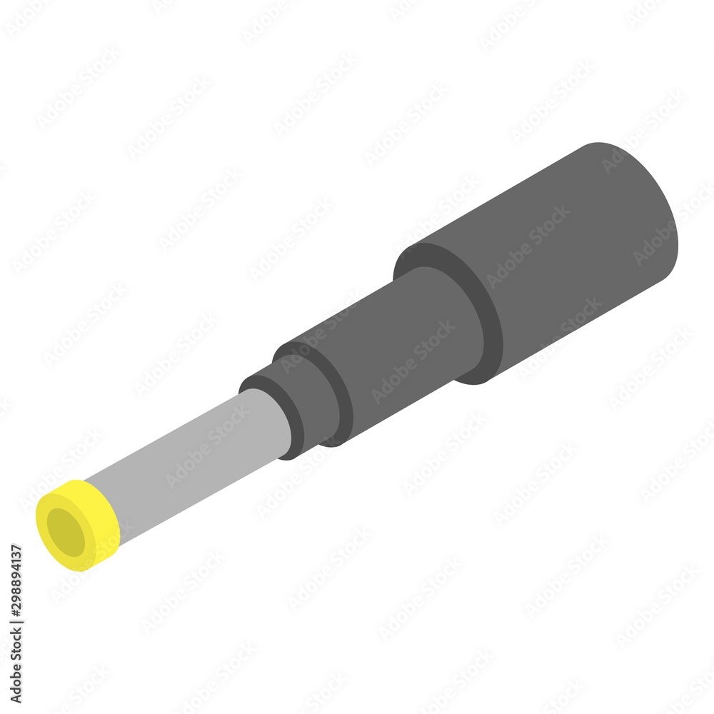 Audio wire adapter icon. Isometric of audio wire adapter vector icon for web design isolated on white background Audio wire adapter icon. Isometric of audio wire adapter vector icon for web design isolated on white background