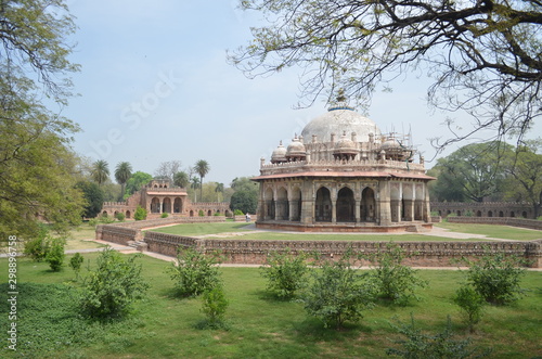 Medieval tomb in a park in Delhi, India