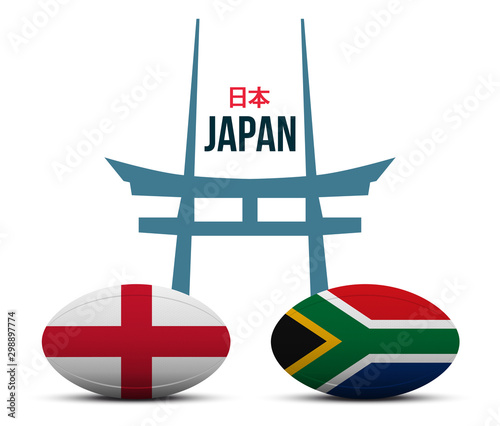 Japan Rugby Logo - Final England vs South Africa