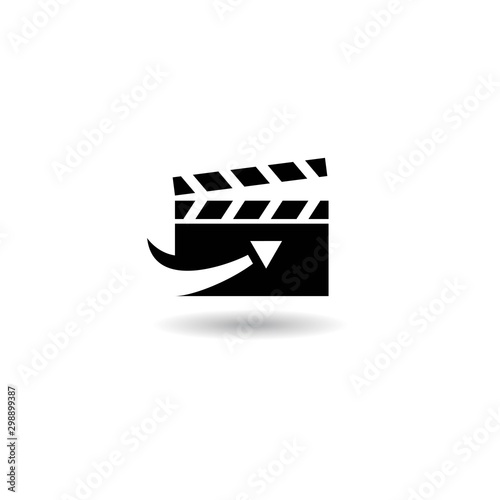 movie clapper board