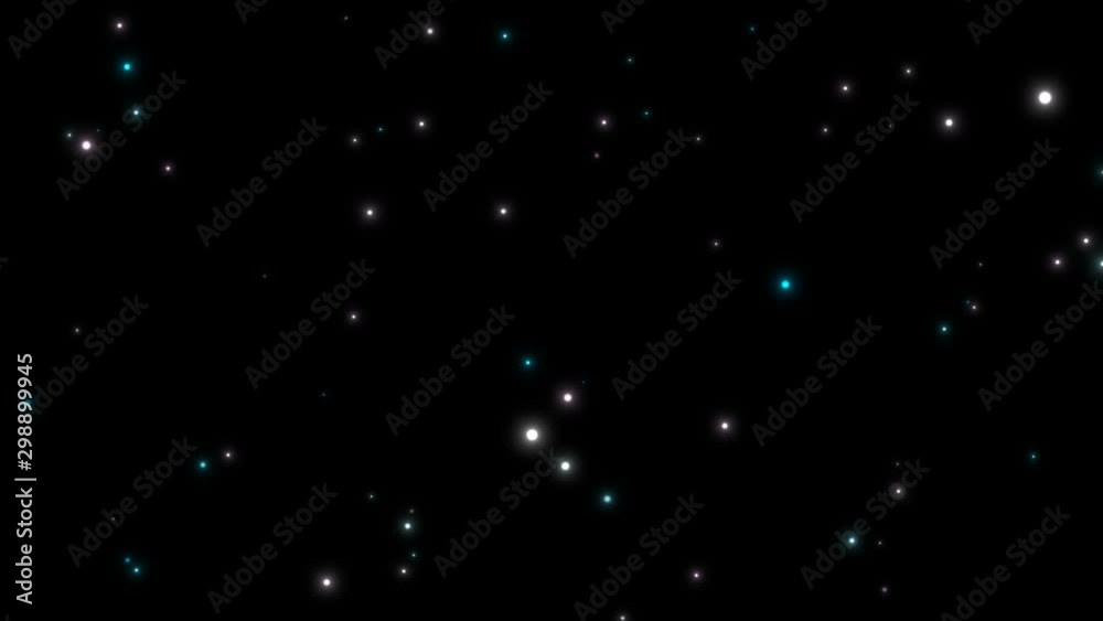 glitter particles blinking lights background