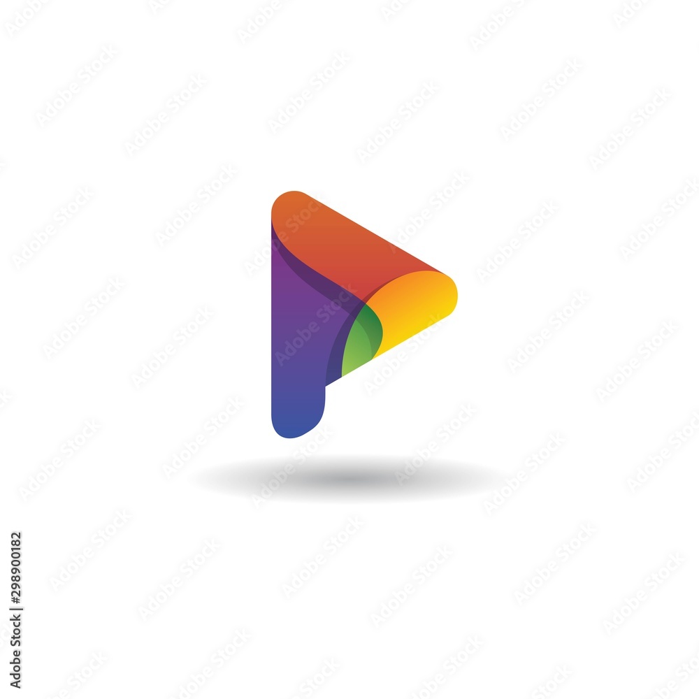 p play color logo p play color logo