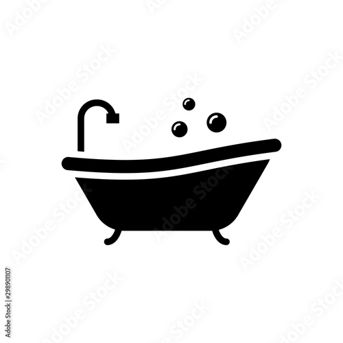Bath tub icon