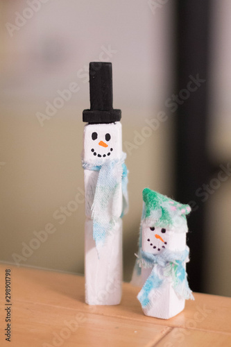 Handmade Snowmen