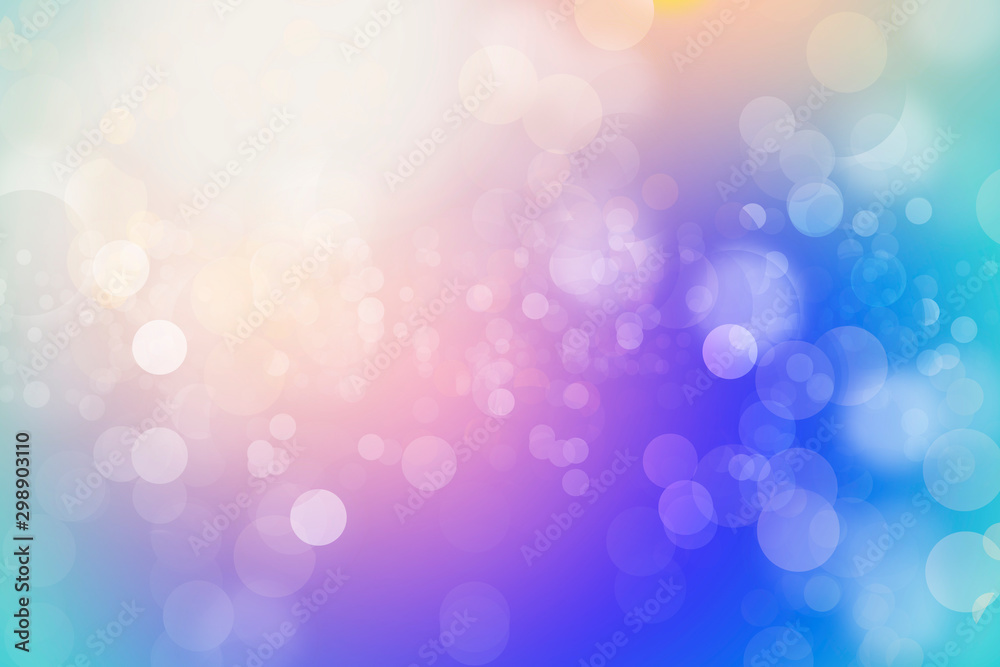 abstract bokeh background Blue orange and white abstract bokeh background Blue orange and white