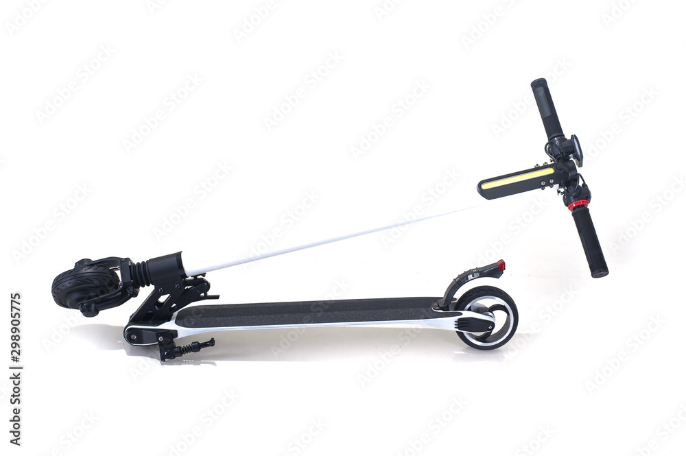 Naklejka premium electric scooter bike