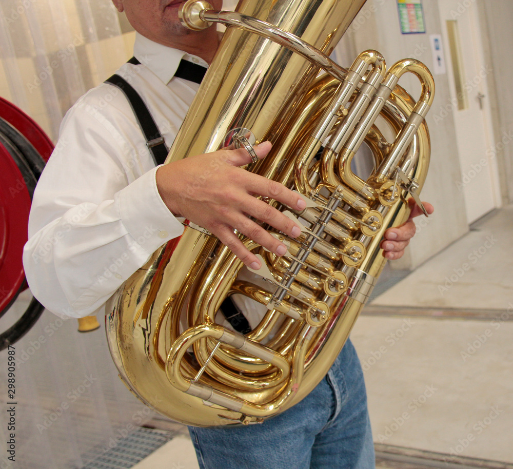 Fototapeta premium musicien et instrument