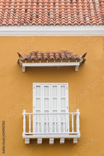 Typical Latin American colo...