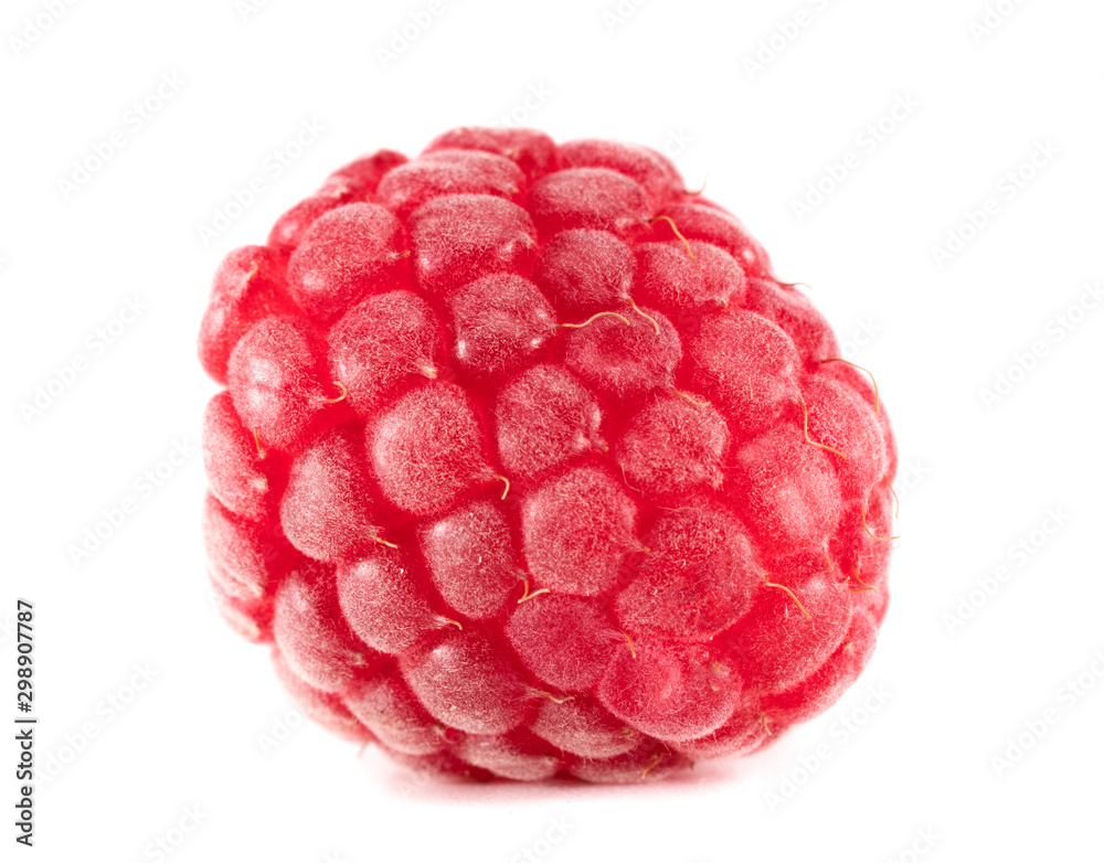 Ripe juicy raspberries on a white background, Isolated closeup, for design, vitamins, berries, fruits. Ripe juicy raspberries on a white background, Isolated closeup, for design, vitamins, berries, fruits.