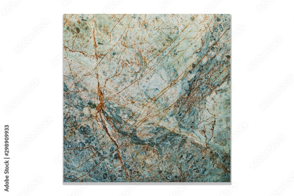 Fototapeta premium Texture of green marble, marble surface, building material