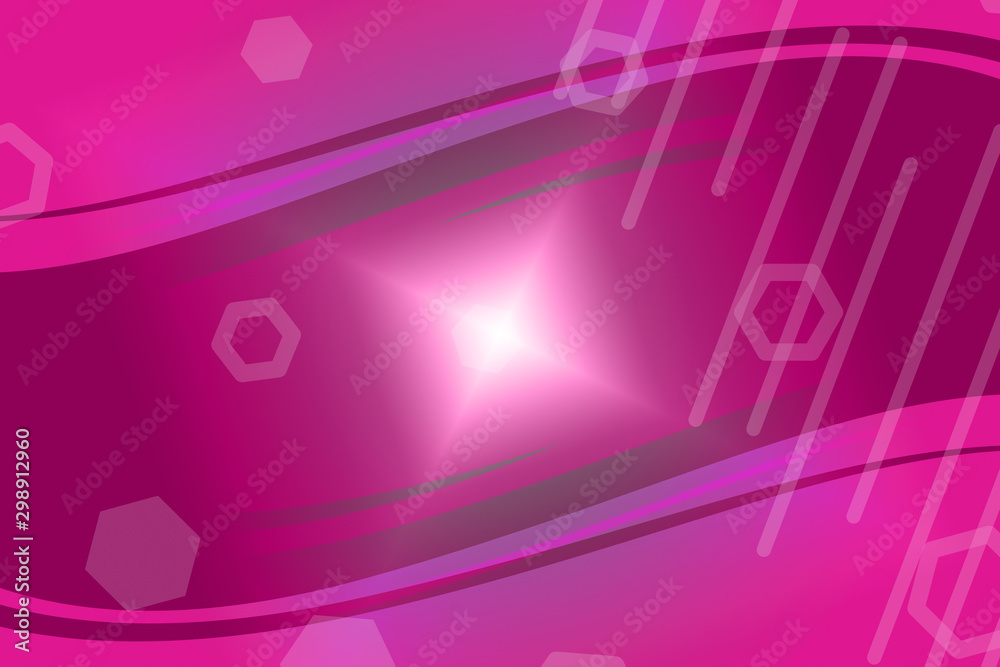 Naklejka premium abstract, pink, purple, design, fractal, wallpaper, illustration, art, pattern, texture, backdrop, light, flower, white, floral, lines, swirl, wave, fantasy, red, graphic, valentine, blue, abstraction