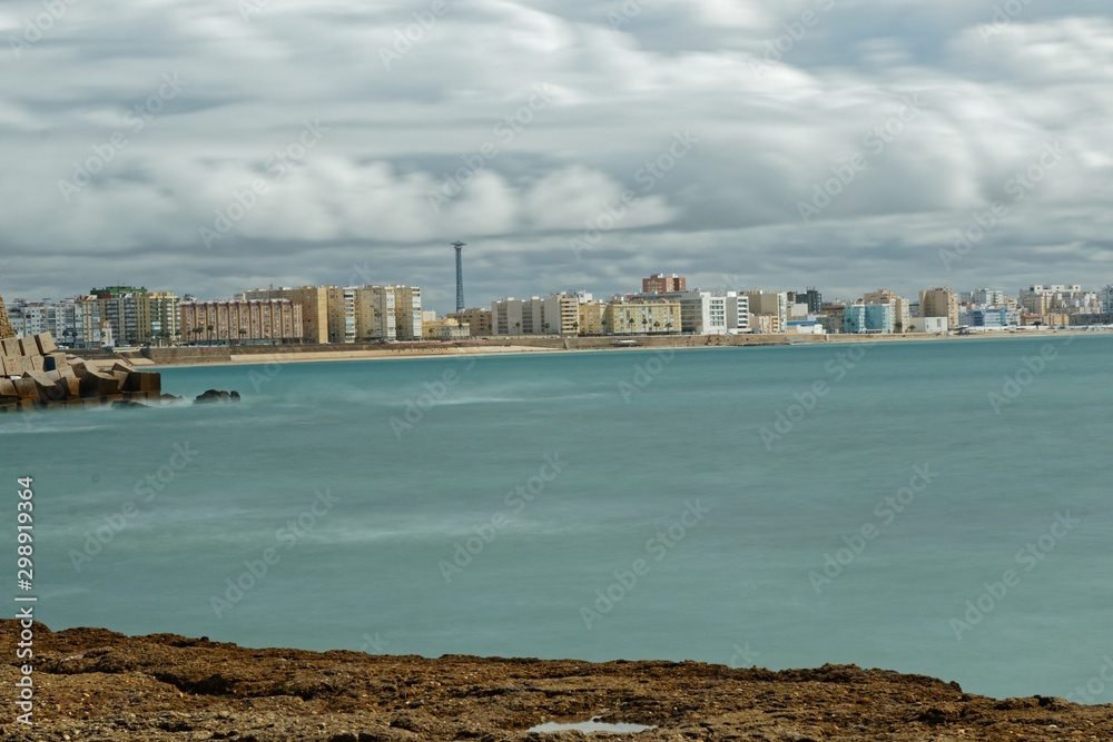 town view to Cadiz