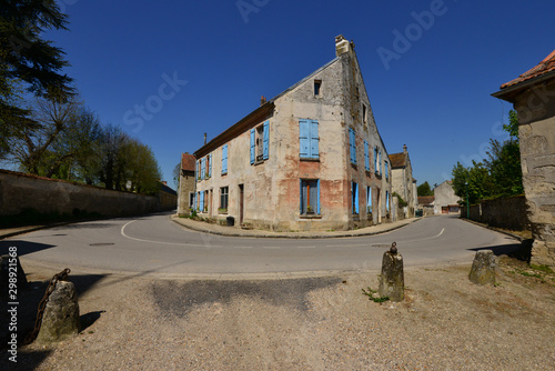 Jambville; France - may 4 2016 : picturesque village photo