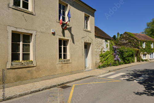 Jambville; France - may 4 2016 : picturesque village photo