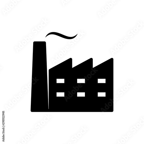 Factory building icon