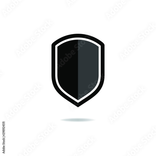 Free Download Shield icon design isolated on white background. Vector illustration - GFXLoad