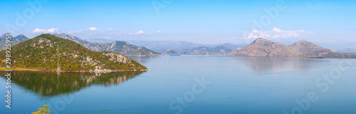 Skadar lake in Montenegro