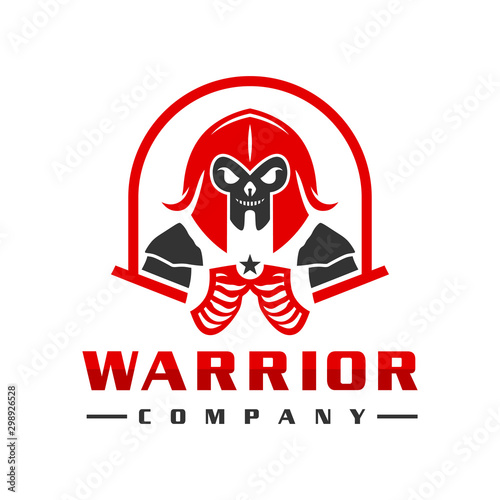 Sparkling Warrior people's logo design