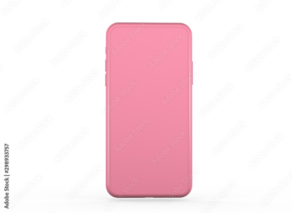 smartphone device digital 3d rendering