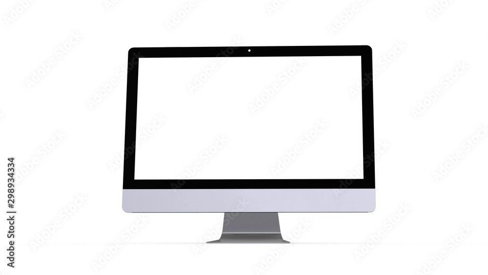 flat monitor white screen computer, pc display digital wide screen and slim 3d flat monitor white screen computer, pc display digital wide screen and slim 3d