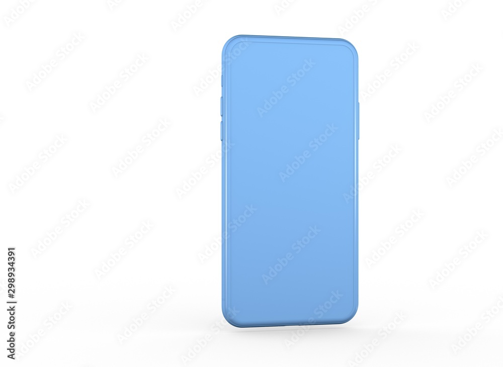 smartphone device digital 3d rendering smartphone device digital 3d rendering