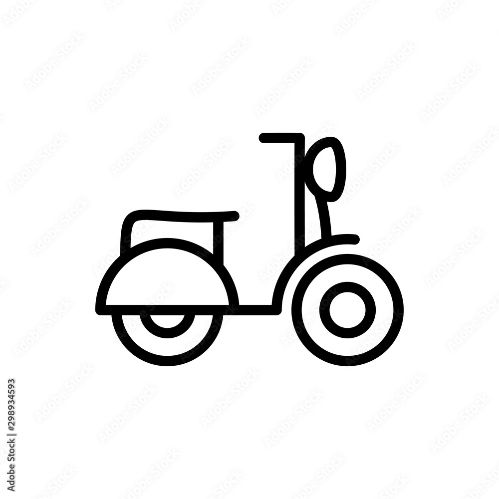 Motorcycle icon trendy Motorcycle icon trendy