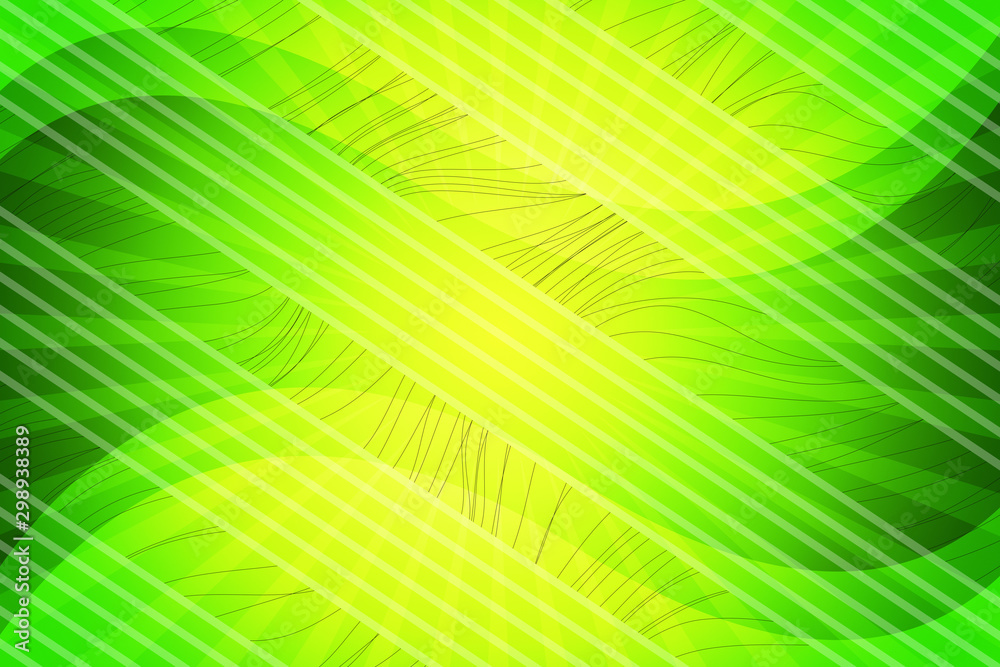 Fototapeta premium abstract, green, wallpaper, design, wave, illustration, graphic, light, art, pattern, line, curve, waves, backdrop, blue, artistic, texture, nature, backgrounds, lines, color, decoration, shape