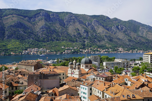 Montenegro View from the Fortress of St. John in Kotor 