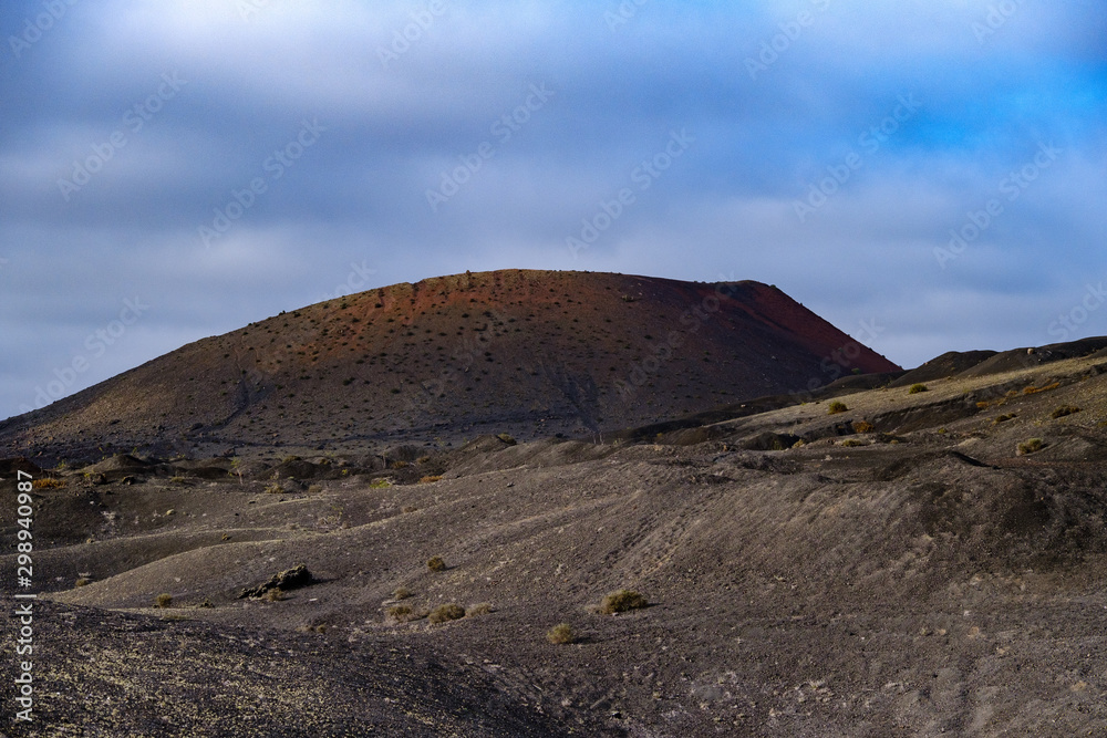 Lanzarote volcanic landscape