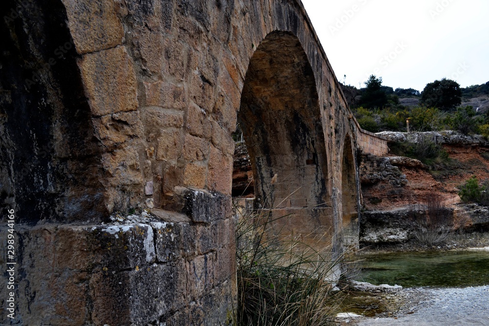 Puente romano de Alquézar (Huesca).