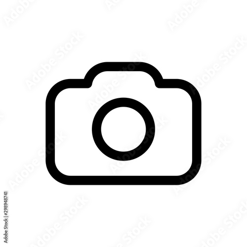 Camera icon trendy