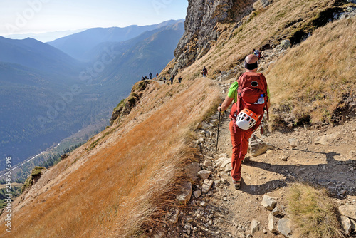 Fototapeta Naklejka Na Ścianę i Meble -  Tatra Mountains - the most beautiful mountains in Poland.	