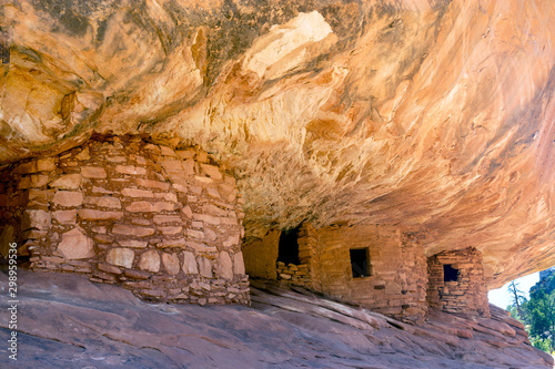 House on Fire, Mule Canyon, Near Blanding, Utah