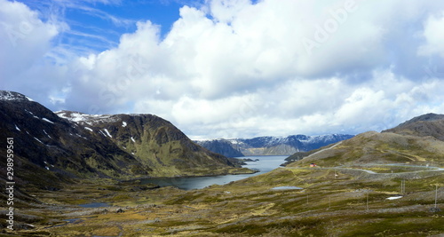 Beautiful fjord in sunny day. North Cape area, Norway. © Valmond