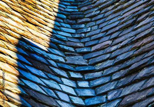 Old Slate Roof