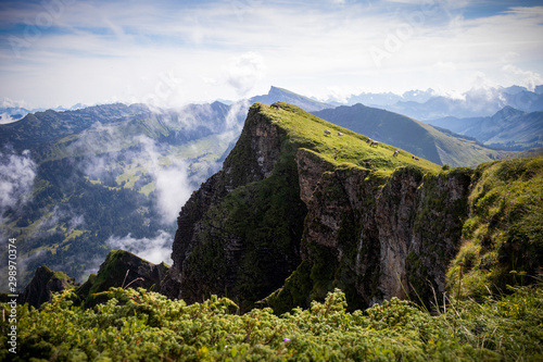 Bergsommer: Majestätischer Blick vom Diedamskopf auf das Allgäu und den Bregenzerwald