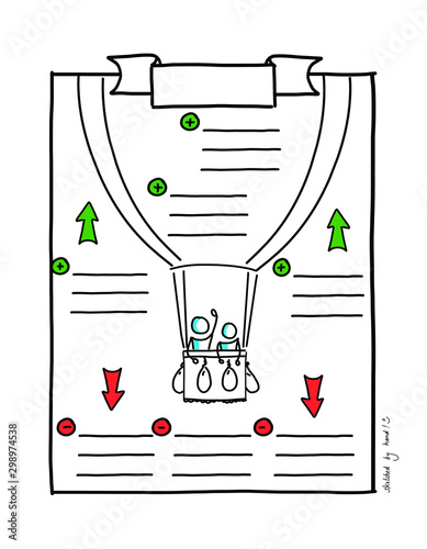 SketchNote Templates Doodles handsketched for your Buisiness Presentation photo