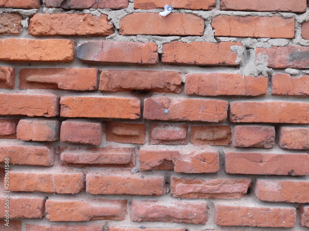 old red brick wall background old red brick wall background