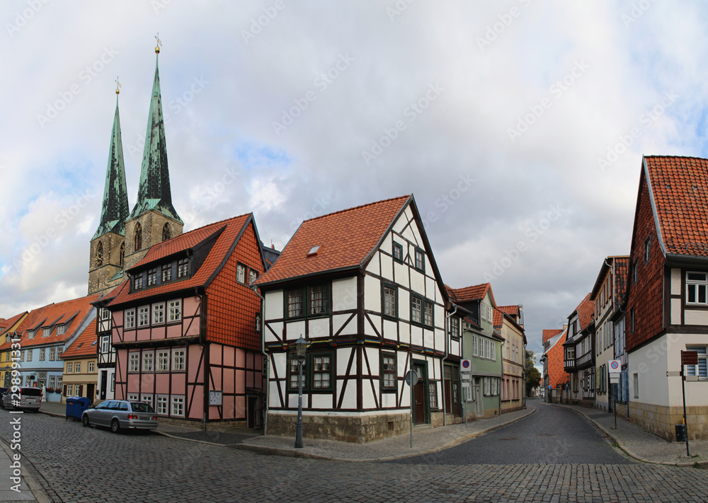 Quedlinburg historische Altstadt Neustädter Markt