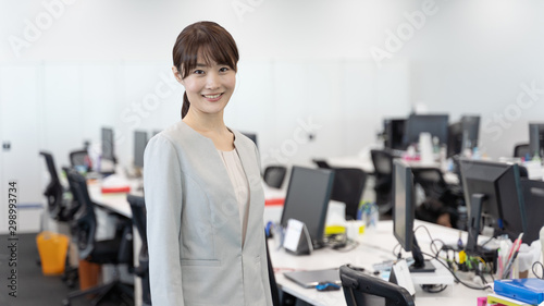 portrait of asian businesswoman in office